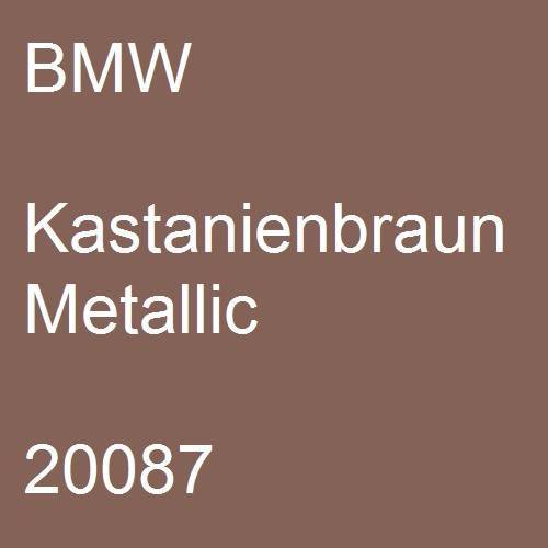 BMW, Kastanienbraun Metallic, 20087.